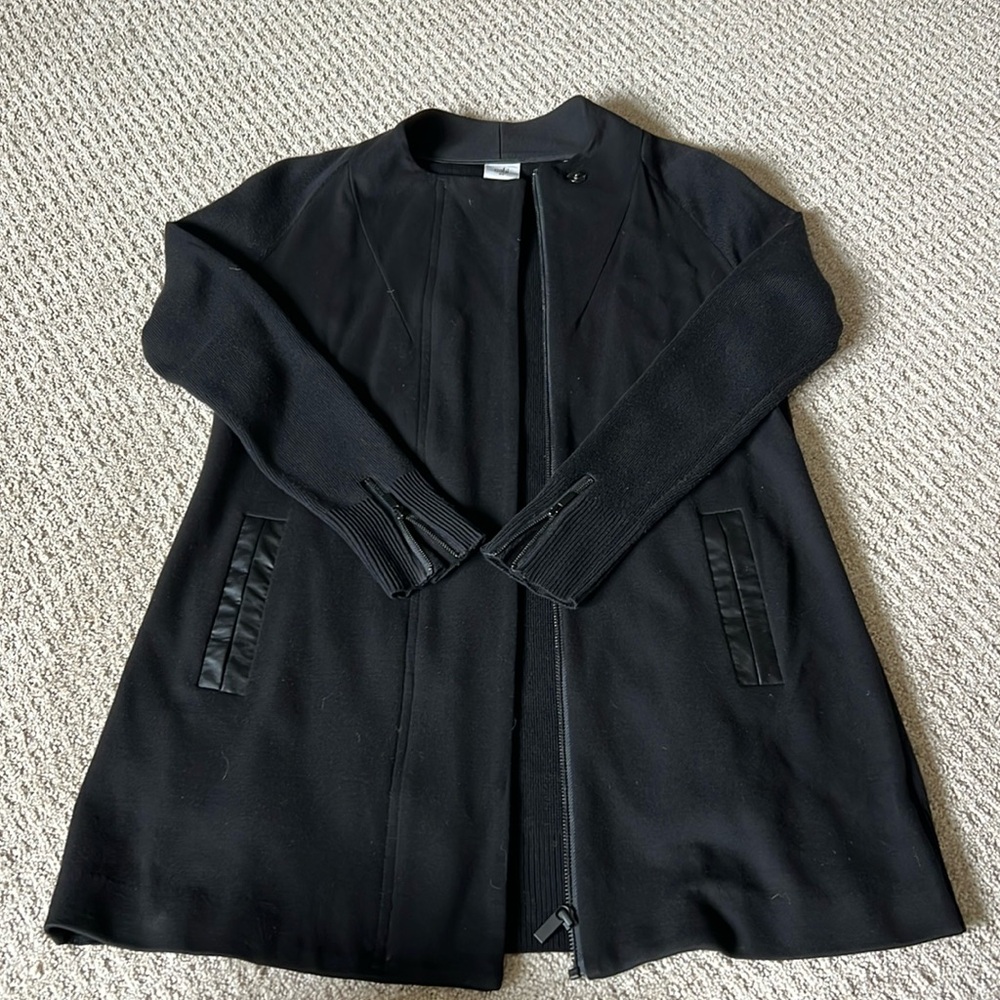 Cabi women’s black sweater jacket